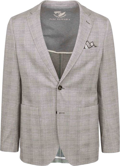 Suitable Sports Jacket Face Print Light brown Product