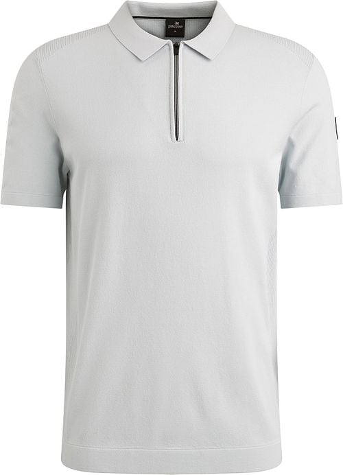 Vanguard Polo Shirt Half-Zip Light Blue Product