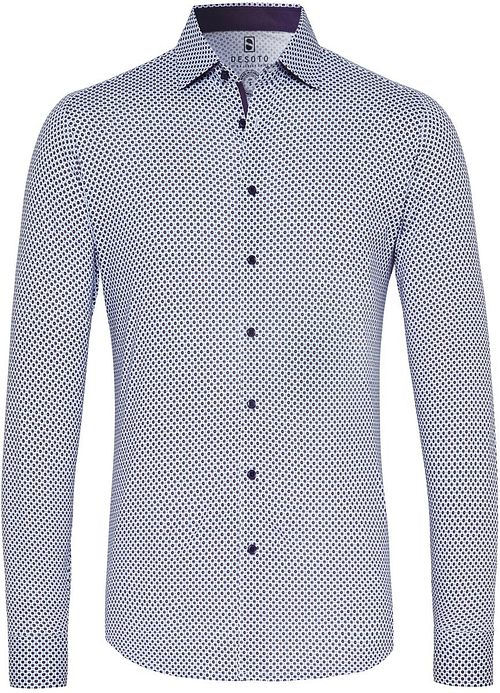 Desoto Hemd Druck Blau Product