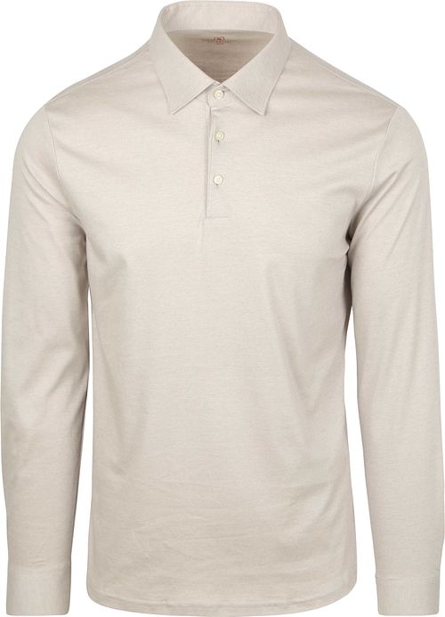 Desoto Poloshirt Longsleeve Essential Beige Product