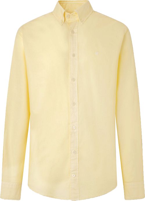 Hackett Hemd Garment Dyed Gelb Product