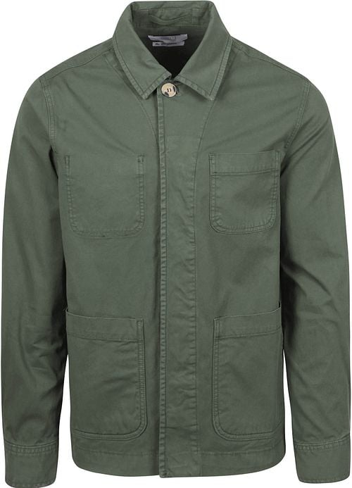 King Essentials The Benjamin Overshirt Olivgrün Product