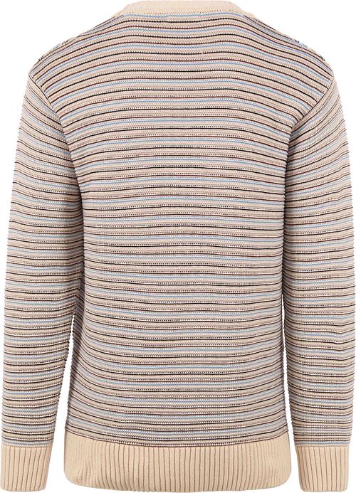 KnowledgeCotton Apparel Sweater Strepen Multicolour Product / Achterkant