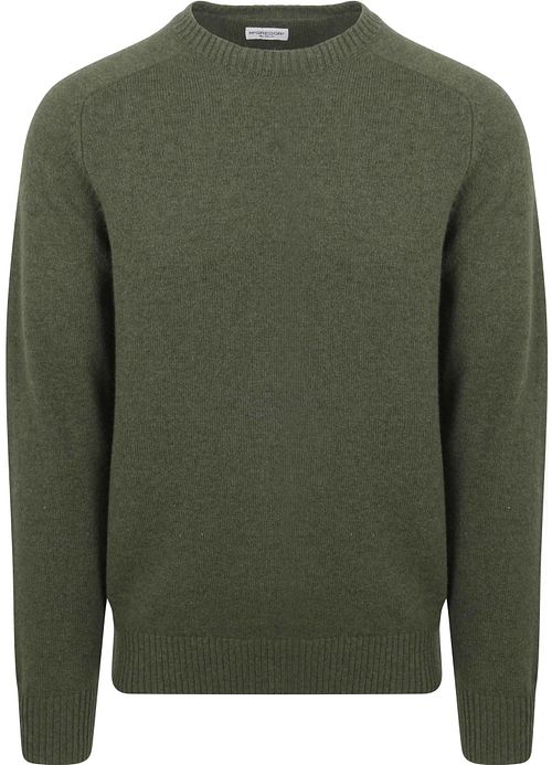 McGregor Pullover Lambswool Melange Sage Green