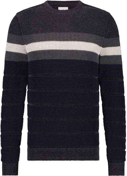 State Of Art Trui Streep Navy Product