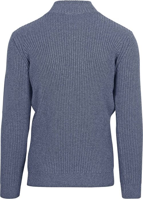 Suitable Mou Half Zip Pullover Blue Product / Achterkant