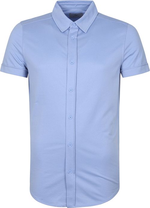 Suitable Prestige Earl Short Sleeve Shirt Light Blue Product