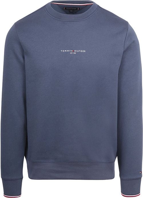 Tommy Hilfiger Sweater Logo Tipped Dunkelblau Product