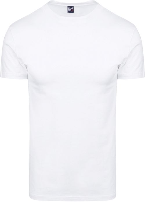 Alan Red Oakville T-shirt White 2-Pack Product