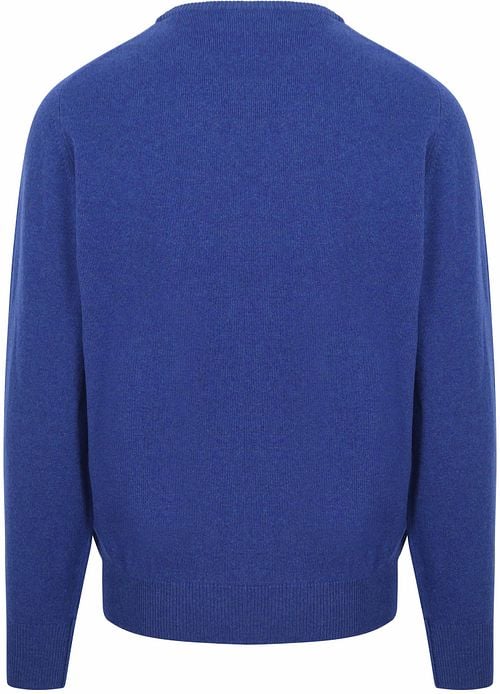 William Lockie O Lamswol Blauw Product / Achterkant