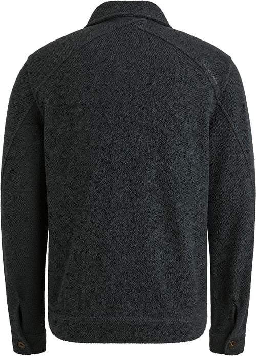 Cast Iron Overshirt Terry Navy Product / Achterkant