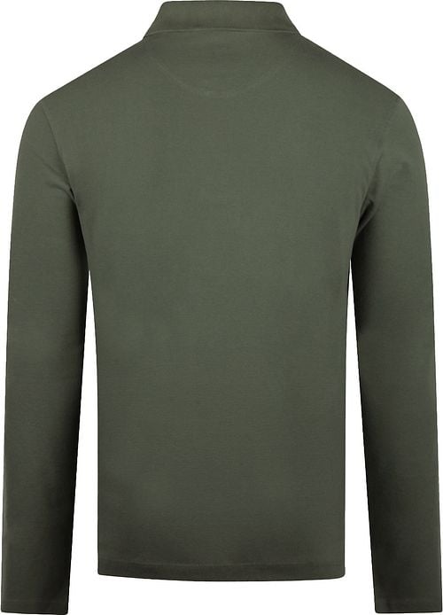 McGregor Long Sleeve Poloshirt Pine Grün Product / Achterkant