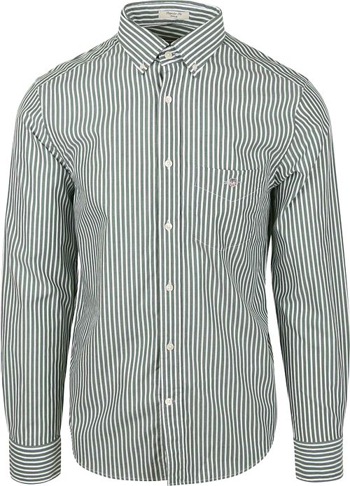 Gant Casual Shirt Stripe Vert Product