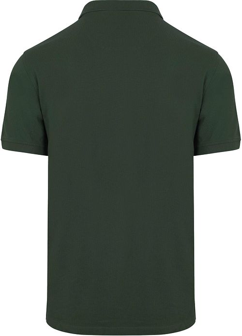 Steppin' Out Polo Piqué Classic Dunkelgrün Product / Achterkant