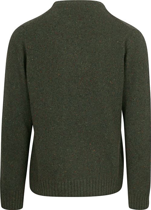 Suitable Pullover Tweed Wool Blend Grün Product / Achterkant