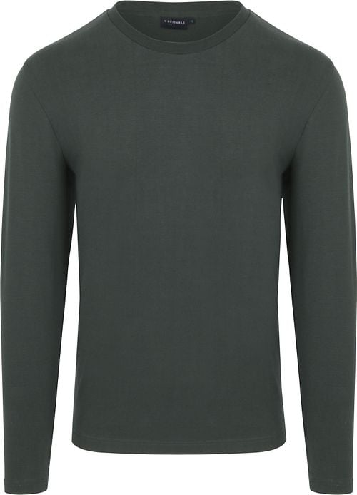 Suitable Respect Longsleeve Heavy T-shirt Dunkelgrün Product