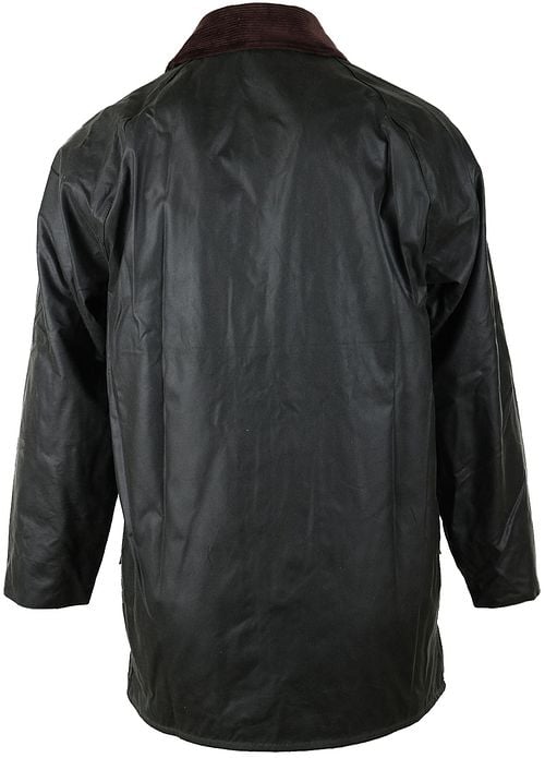 Barbour Beaufort Wachsjacke Grün Product / Achterkant