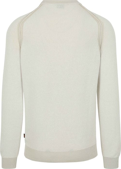 BOSS Pullover Apuok Greige Product / Achterkant