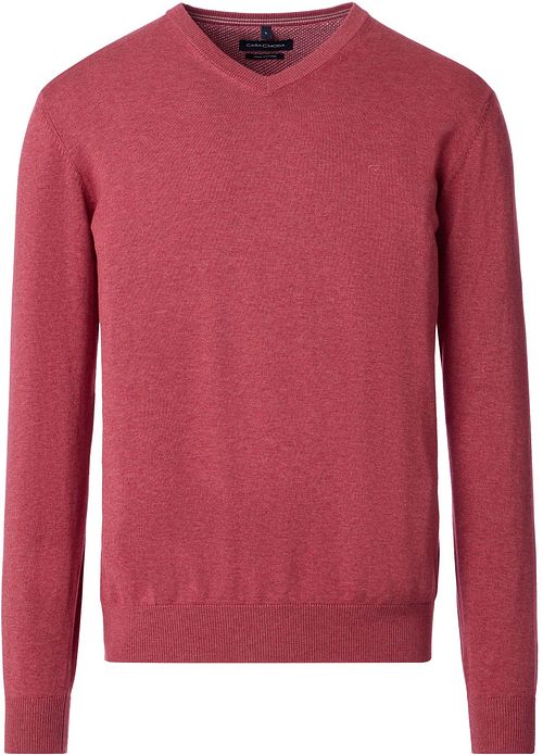 Casa Moda Pullover V-Neck Fresh Brick Product