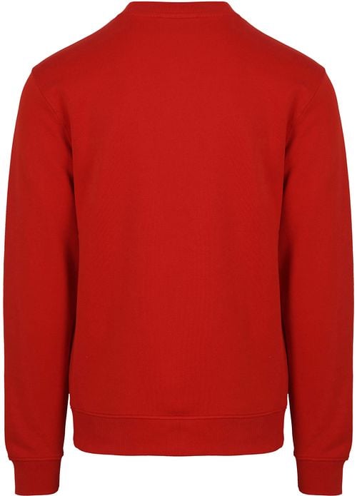 Scotch and Soda Sweater Print Rood Product / Achterkant