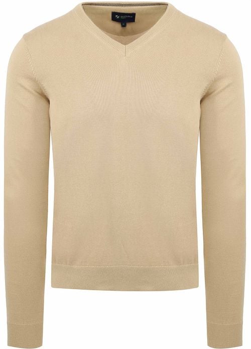 Suitable Respect Cotton Vinir Pullover Beige Product