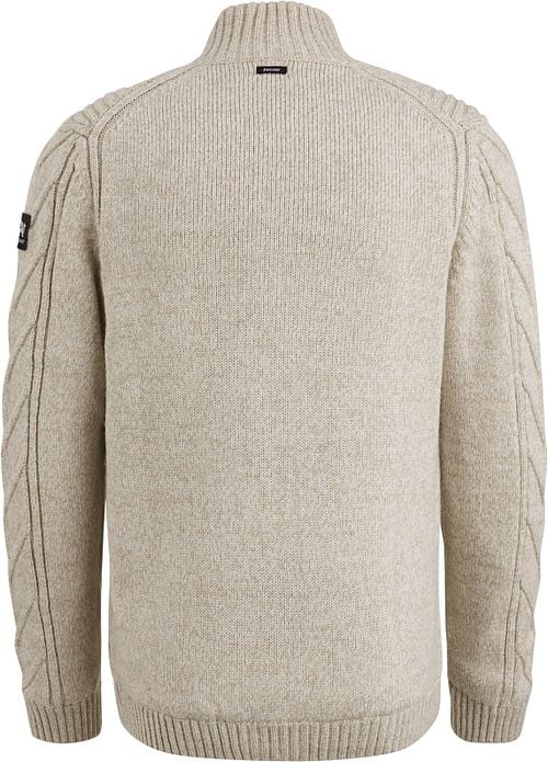 Vanguard Vest Wol Blend Ecru Product / Achterkant