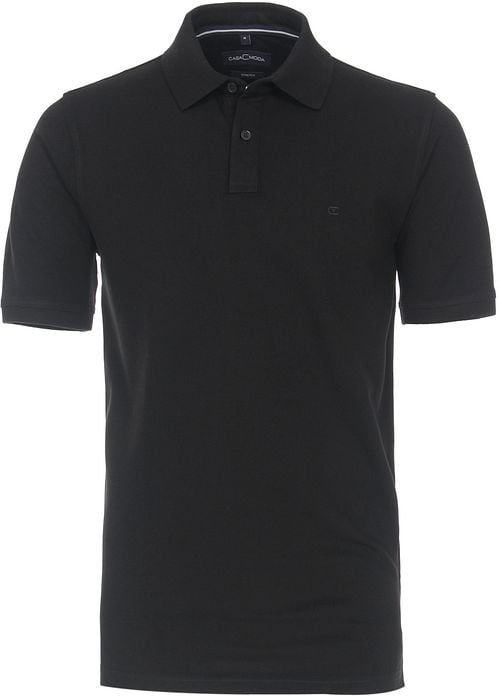 Casa Moda Polo Shirt Stretch Black Product
