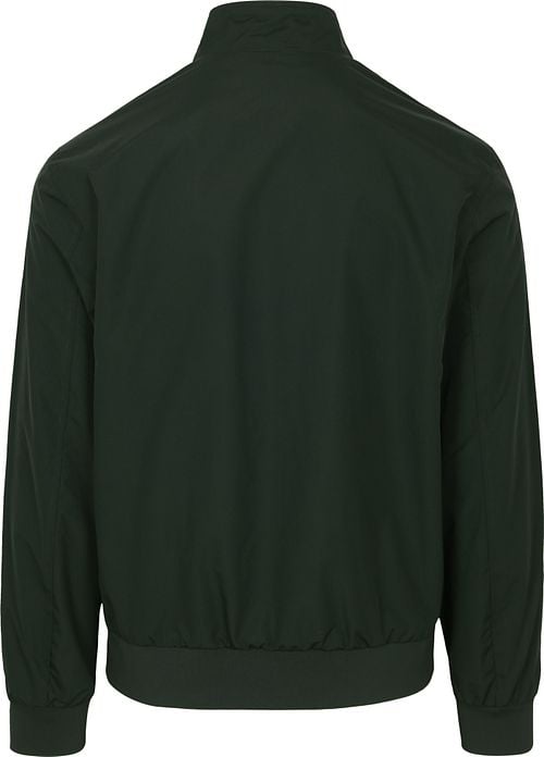 Fred Perry Jacket Brentham Dark Green Product / Achterkant