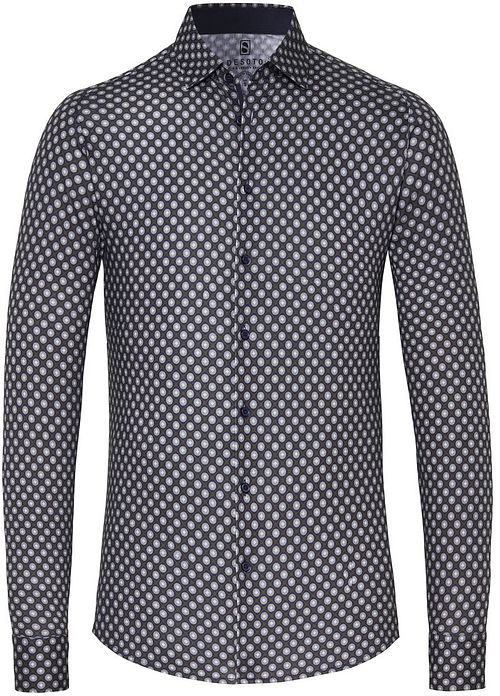 Desoto Shirt Print Dark Green Product