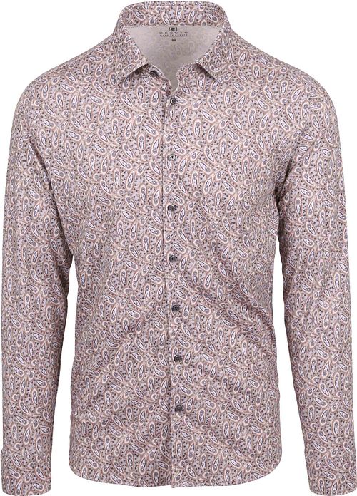 Desoto Shirt Timeless Elegance Print Paisley Beige Product