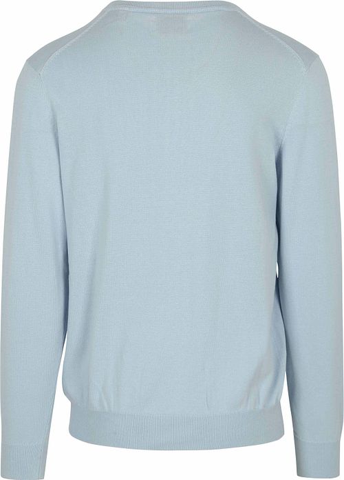 Gant Pullover V-Neck Light Blue Product / Achterkant