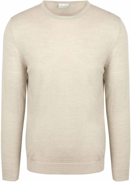 Profuomo Pullover Merino Wool Beige Product