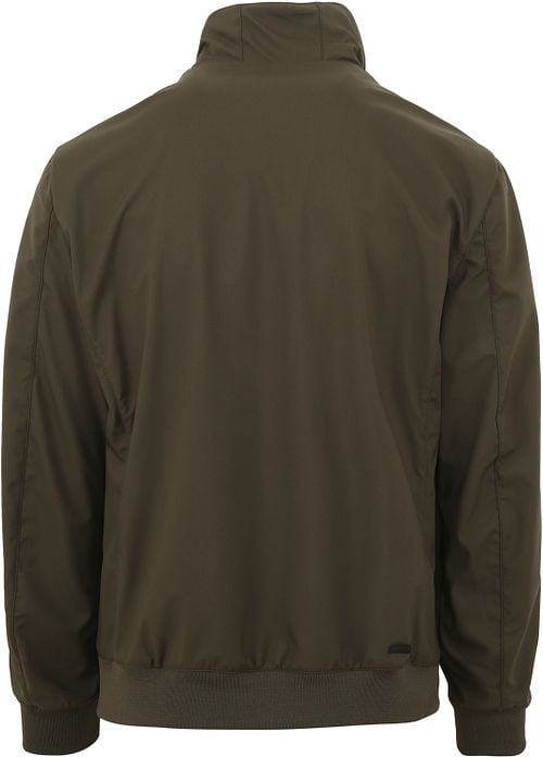 Reset Kingston Softshell Jacket Dark Green Product / Achterkant