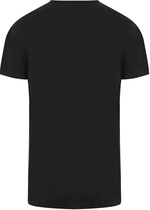 Suitable Ota T-Shirt Round Neck Black 2-Pack Product / Achterkant