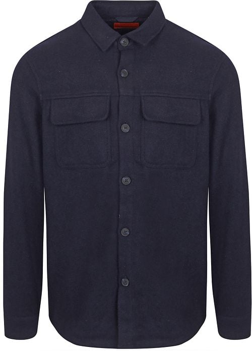 Suitable Overshirt August Wool Blend Navy Product