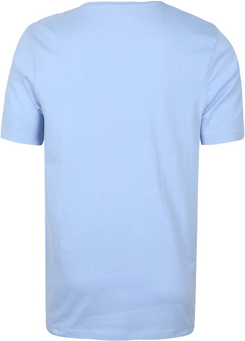 Suitable Respect T Shirt Jim Light Blue Product / Achterkant