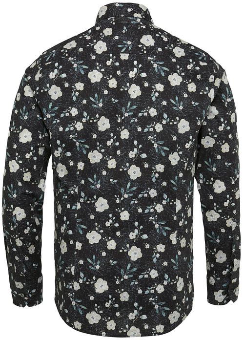 Vanguard Chemise Fleurs Noir Product / Achterkant