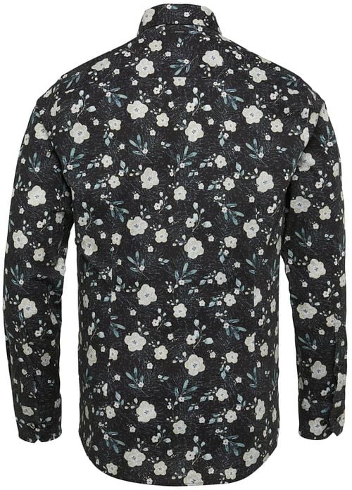 Vanguard Hemd Blumen Schwarz Product / Achterkant
