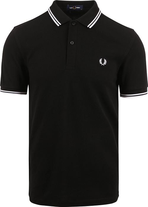 Fred Perry Polo Shirt Black 350 Product