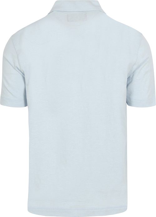 Marc O'Polo Polo Slubs Bleu Starlight Product / Achterkant