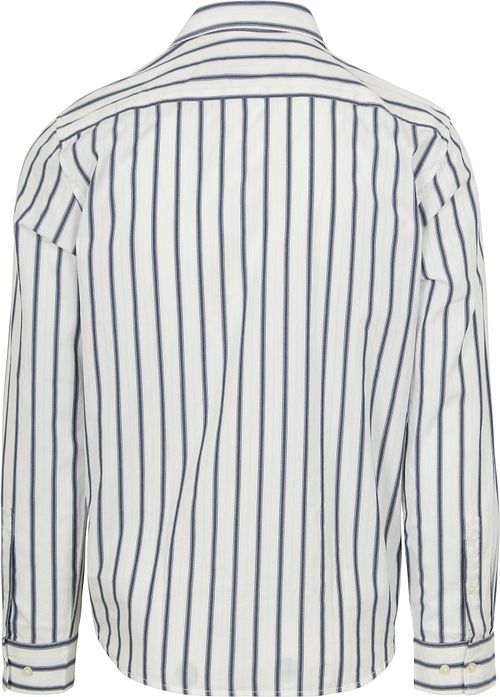 Marc O'Polo Shirt Stripe Blue Product / Achterkant