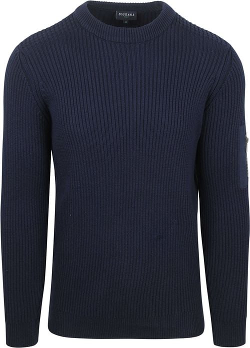 Suitable Mou Pullover Navy Product