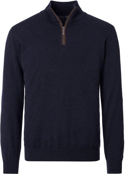 Casa Moda Halfzip Pullover Solid Navy Product