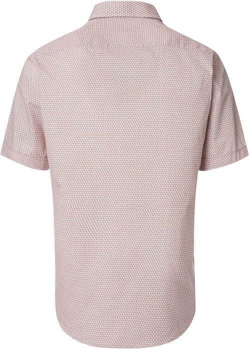 Casa Moda Short Sleeve Overhemd Print Oranje Product / Achterkant