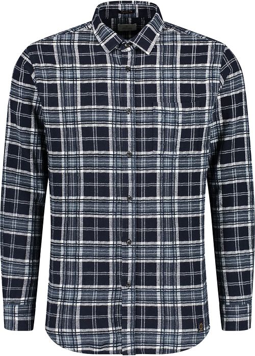 Dstrezzed Chenille Shirt Checks Navy Product