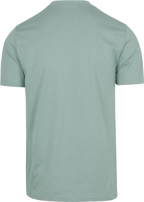 Fred Perry T-Shirt M4580 Light Blue Product / Achterkant