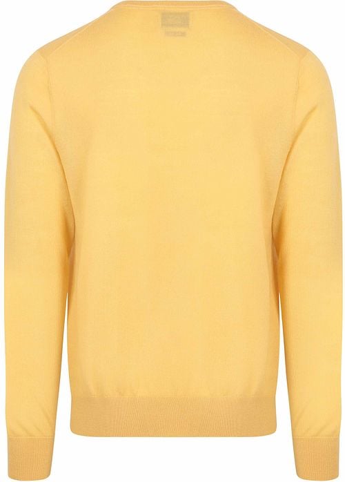 King Essentials The John Pullover Merino Gelb Product / Achterkant