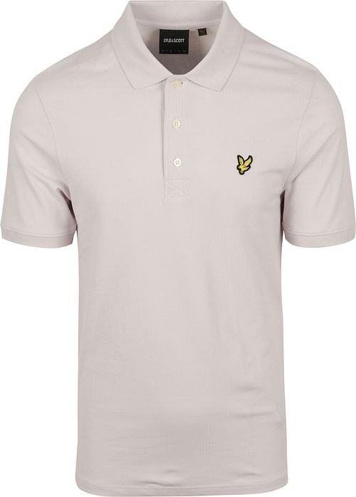 Lyle and Scott Polo Shirt Lilac Mist Product