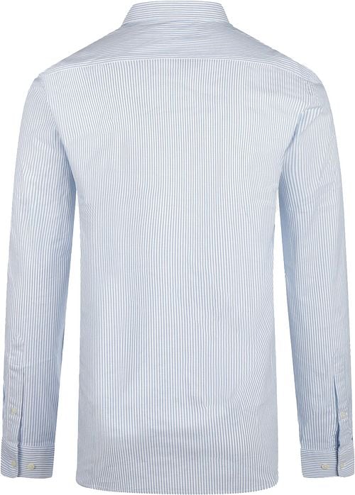 McGregor Chemise Oxford Rayures Bleu Clair Product / Achterkant