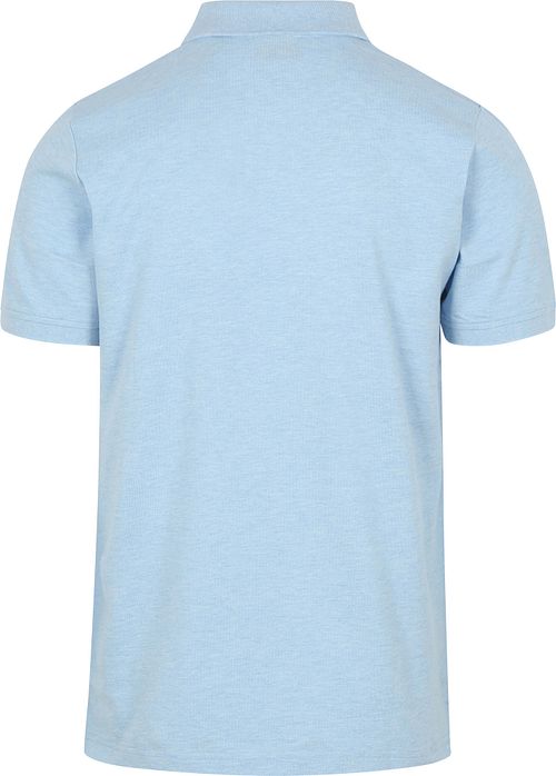 Suitable Mang Polo Shirt Light Blue Product / Achterkant